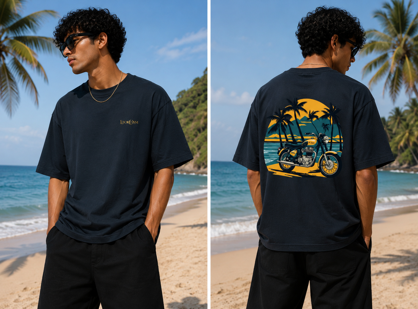 Sunset Ride Oversized Tee