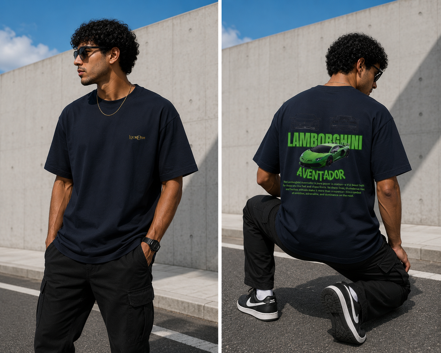 Lamborghini Oversized T-Shirt