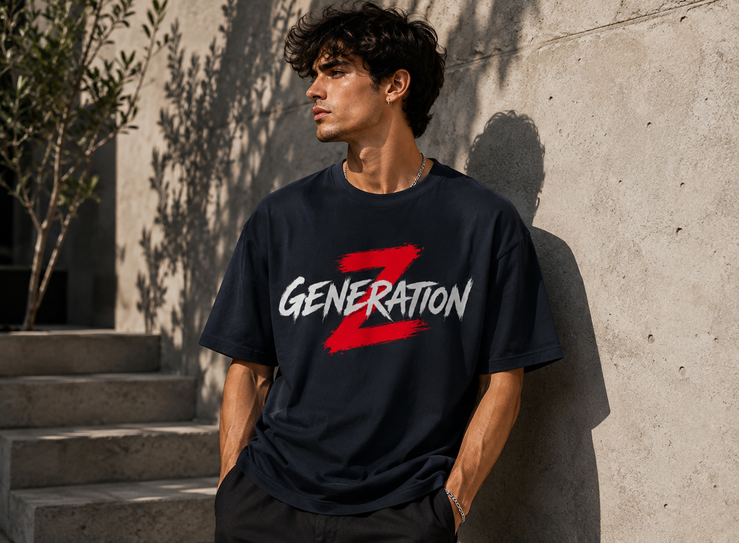 Generation Z Unisex Oversized Tee