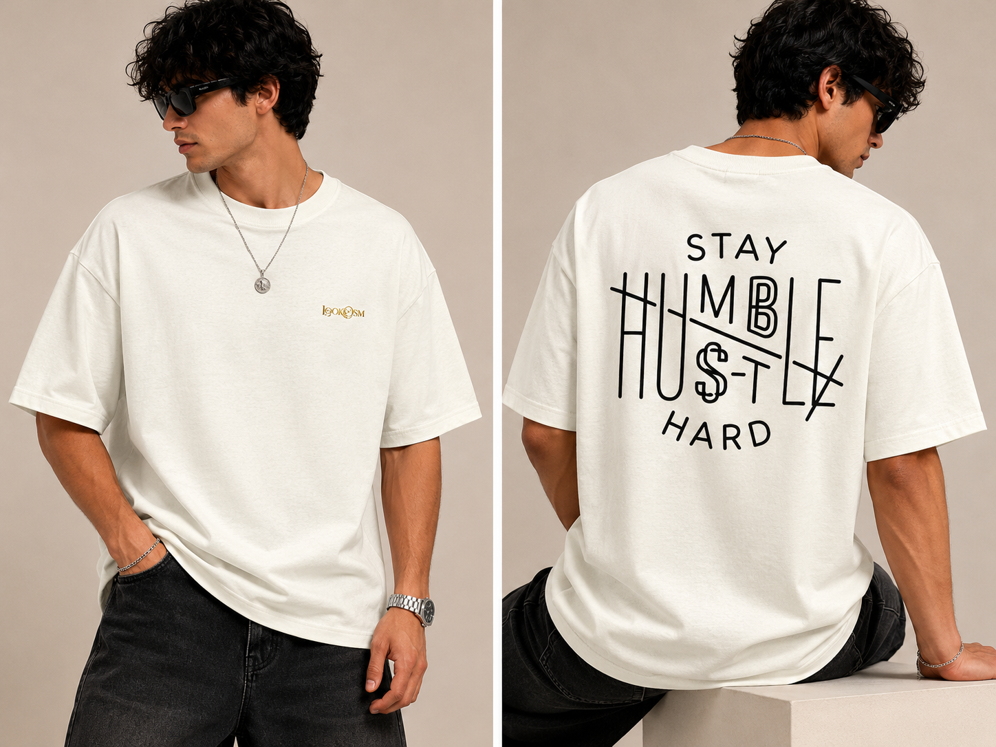 Stay Humble Premium Oversized Tee