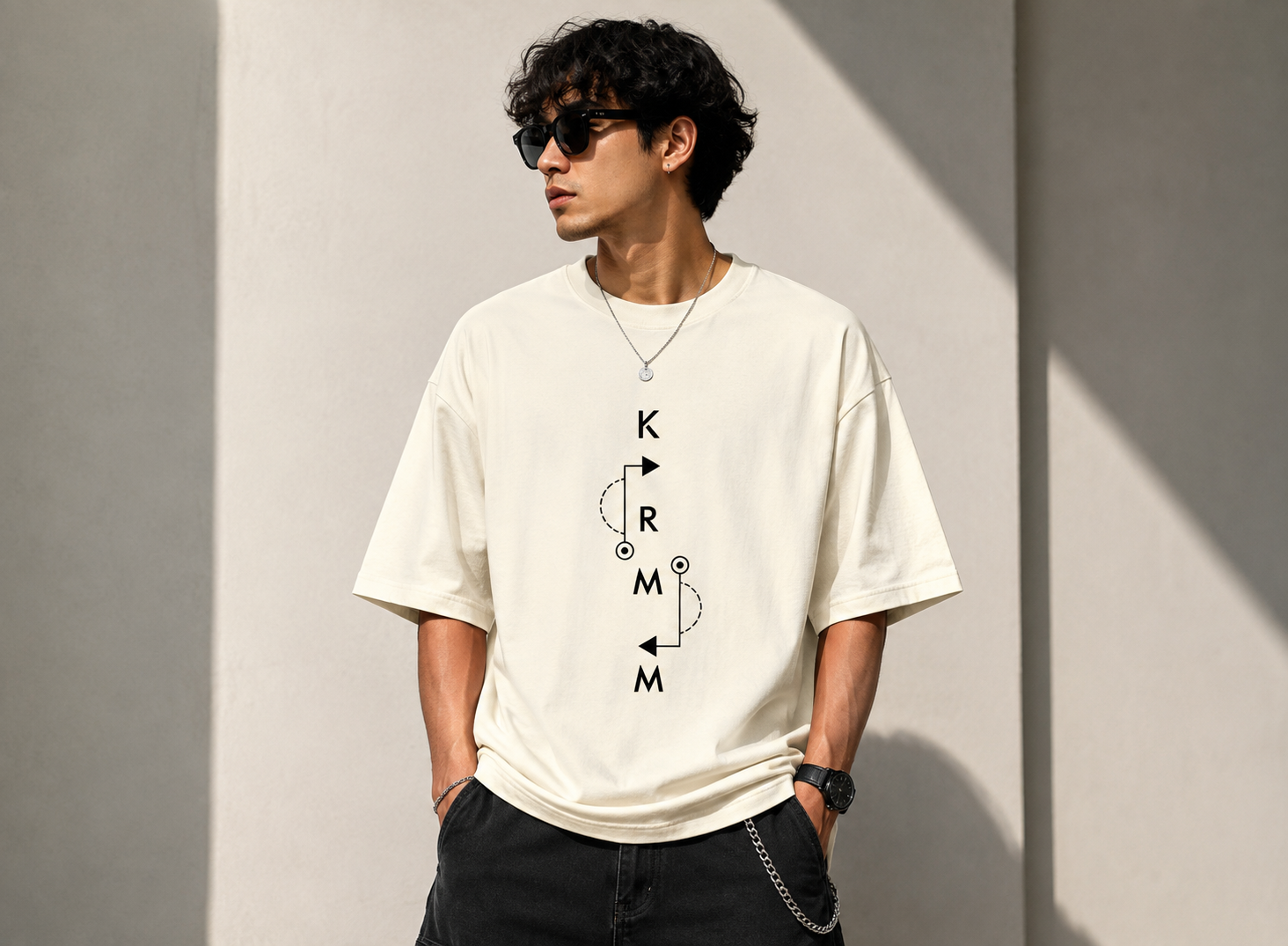KARMA Oversized Classic Tee