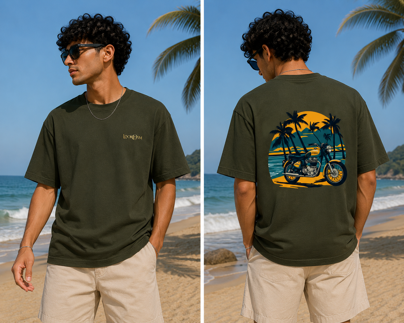 Sunset Ride Oversized Tee