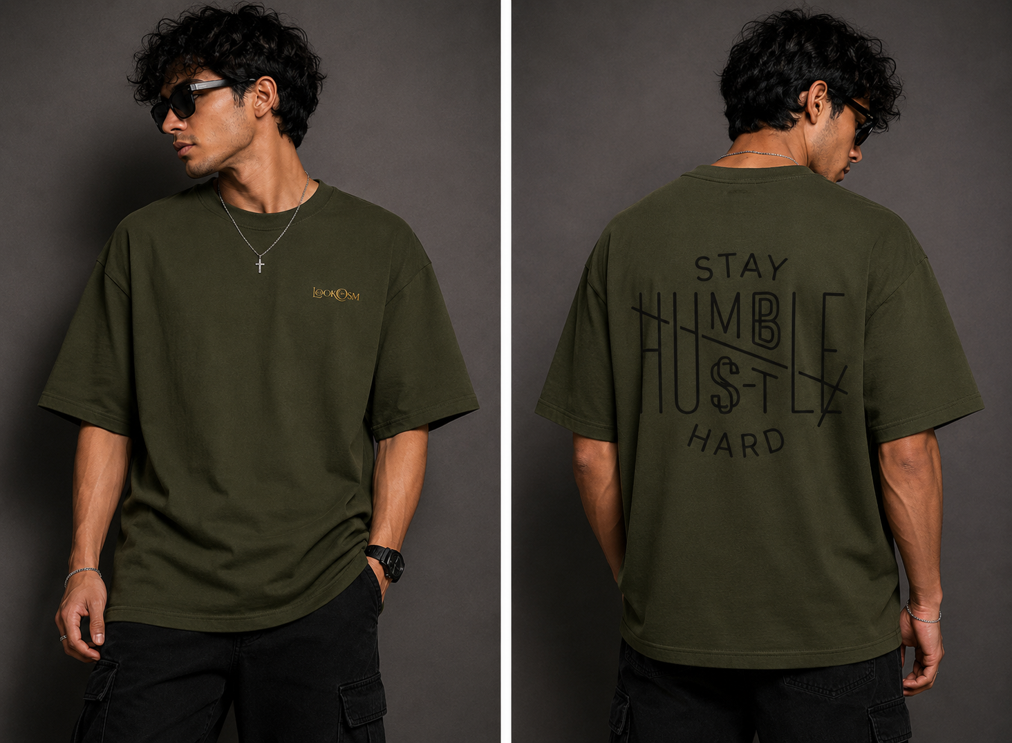Stay Humble Premium Oversized Tee