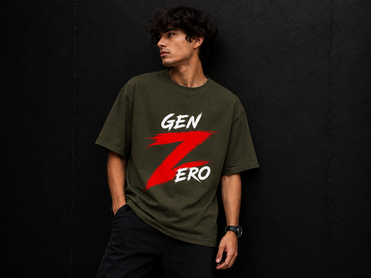 GEN ZERO Unisex Oversized Tee