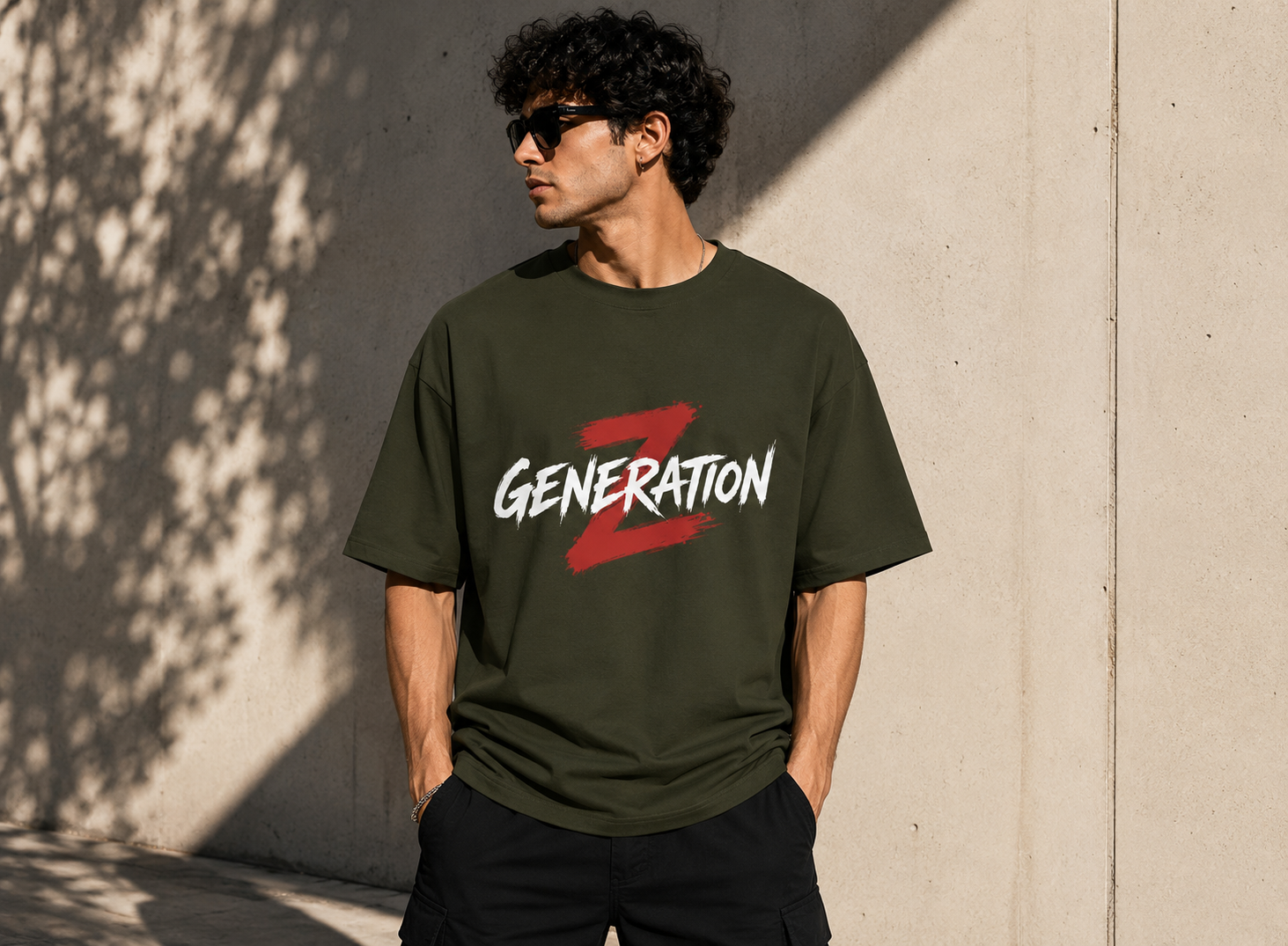 Generation Z Unisex Oversized Tee