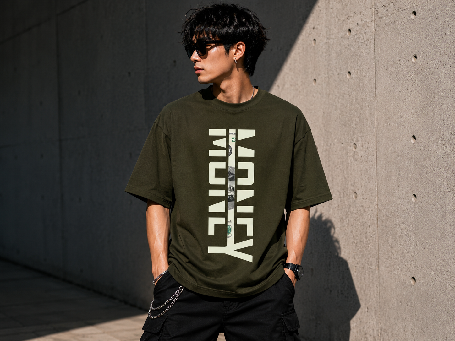 Money Unisex Oversized Tee