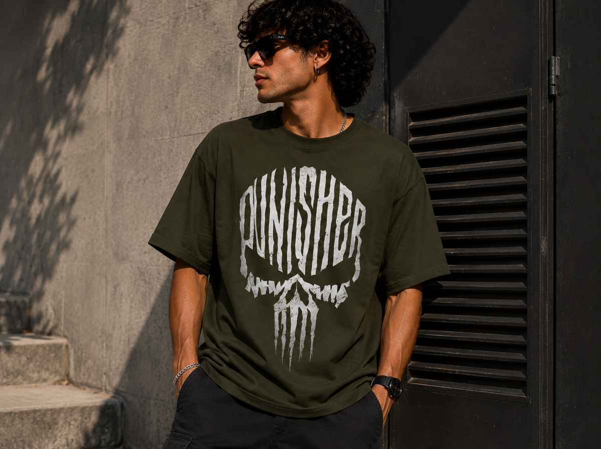 Punisher Oversized Tee