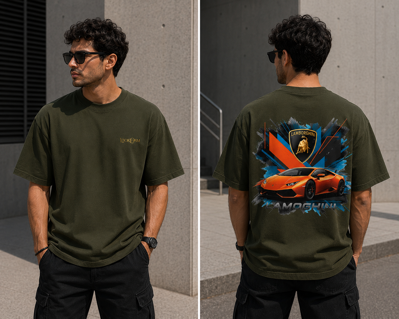 Lamborghini Oversized Tee