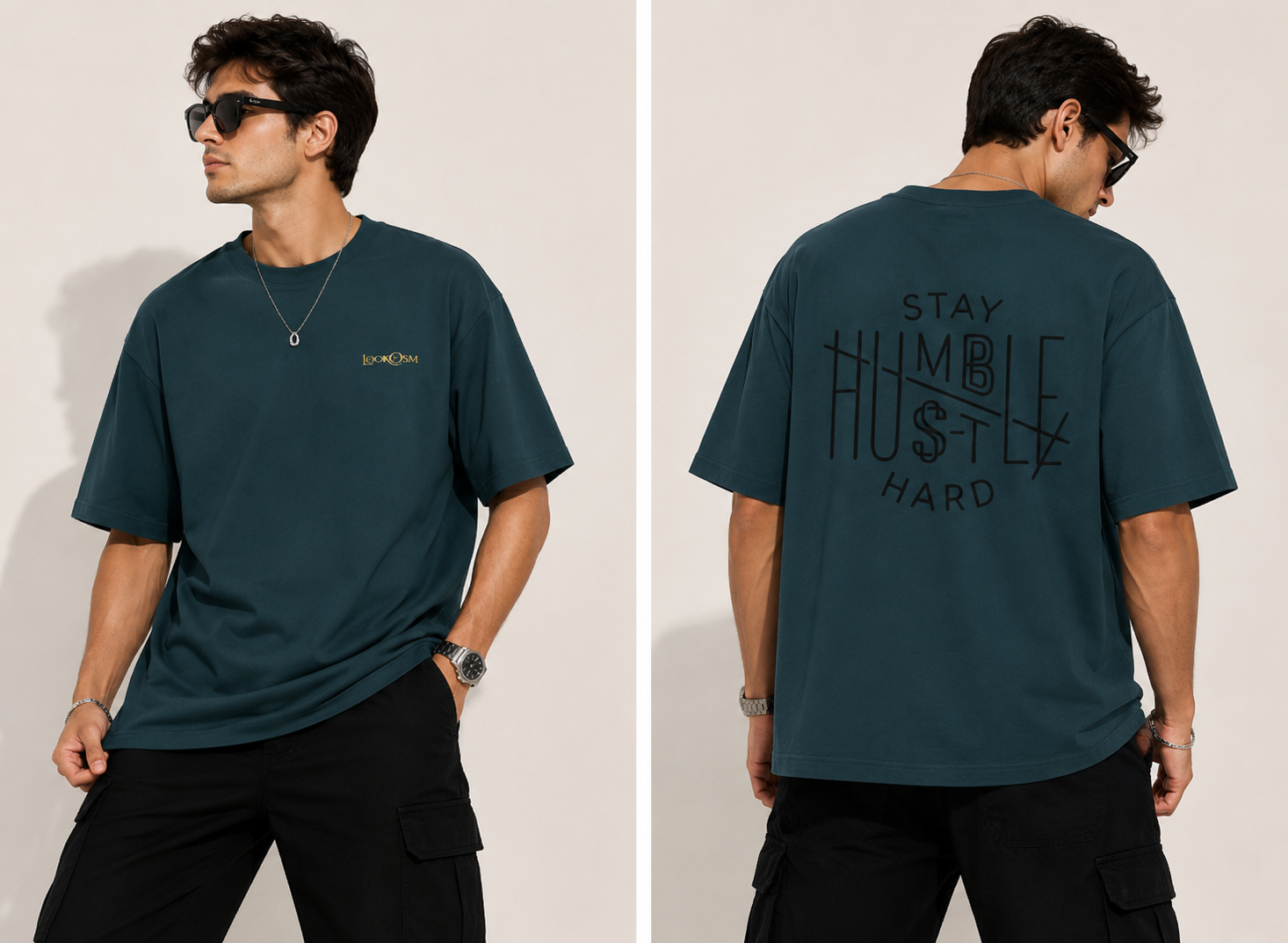 Stay Humble Premium Oversized Tee