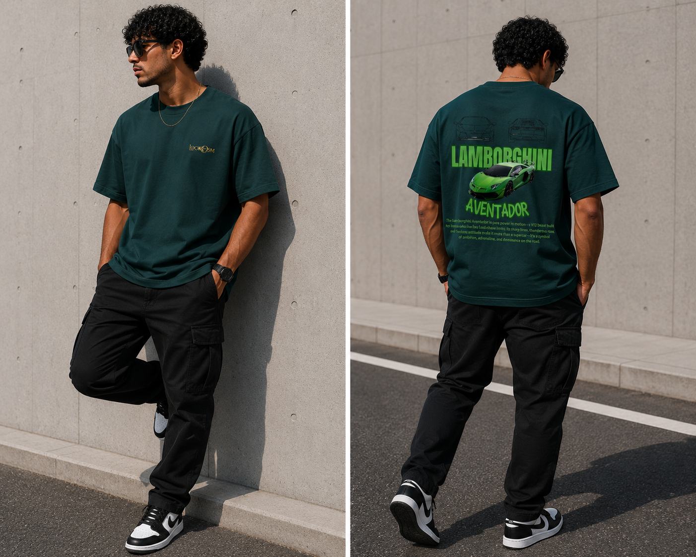 Lamborghini Oversized T-Shirt