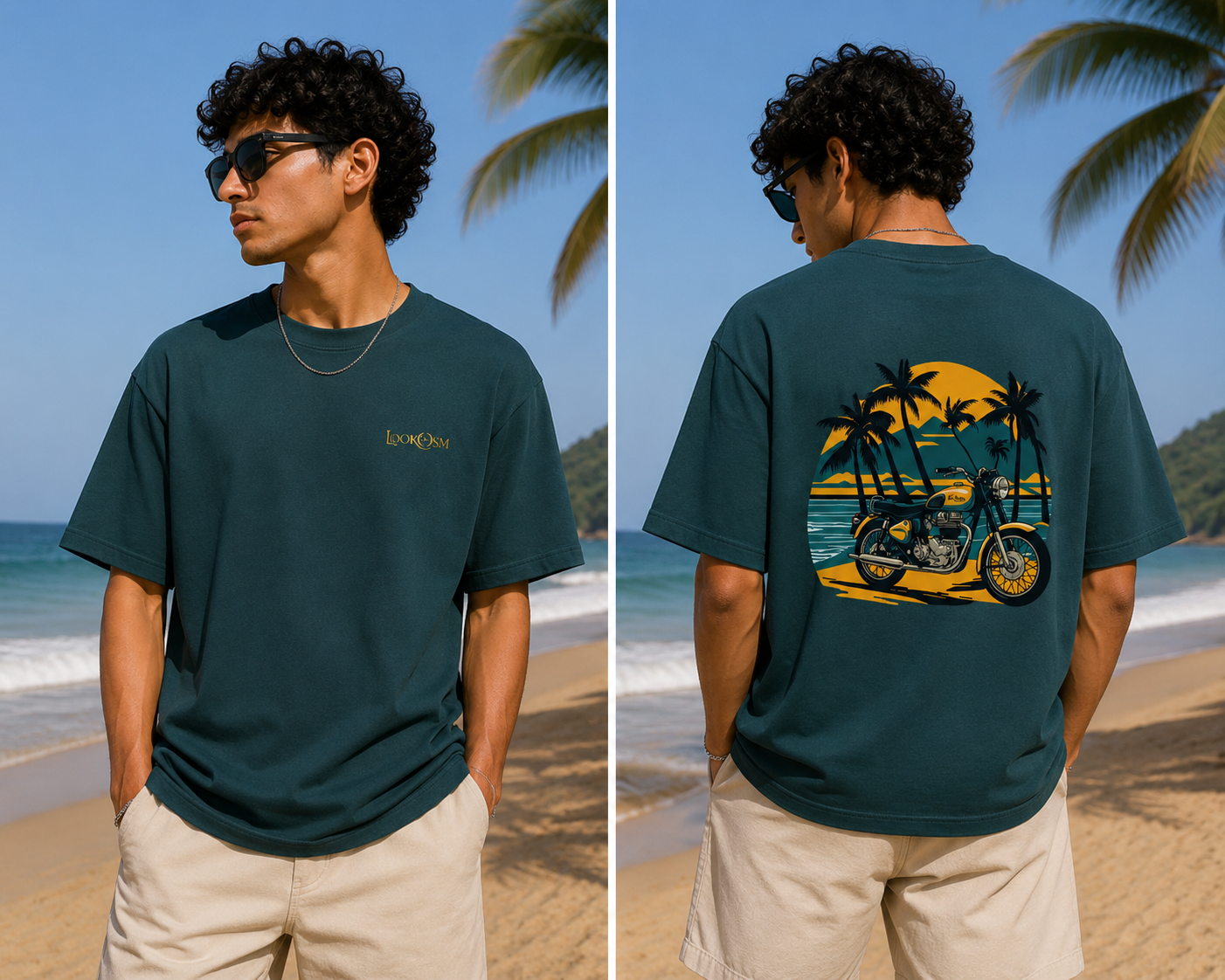Sunset Ride Oversized Tee