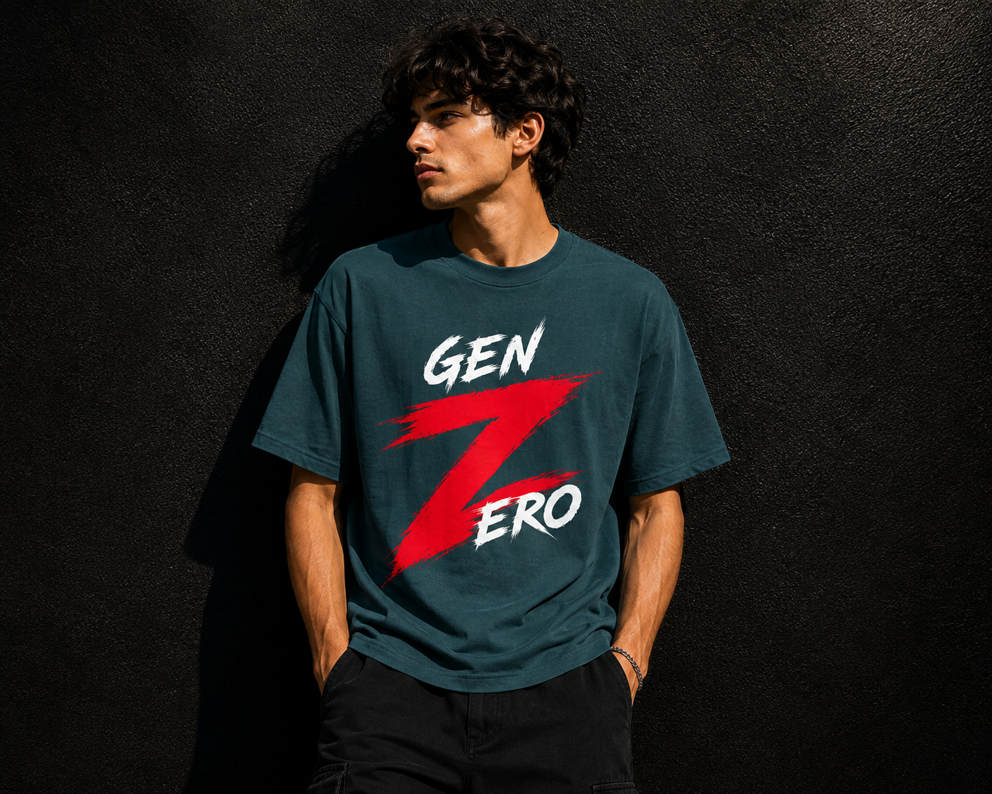 GEN ZERO Unisex Oversized Tee