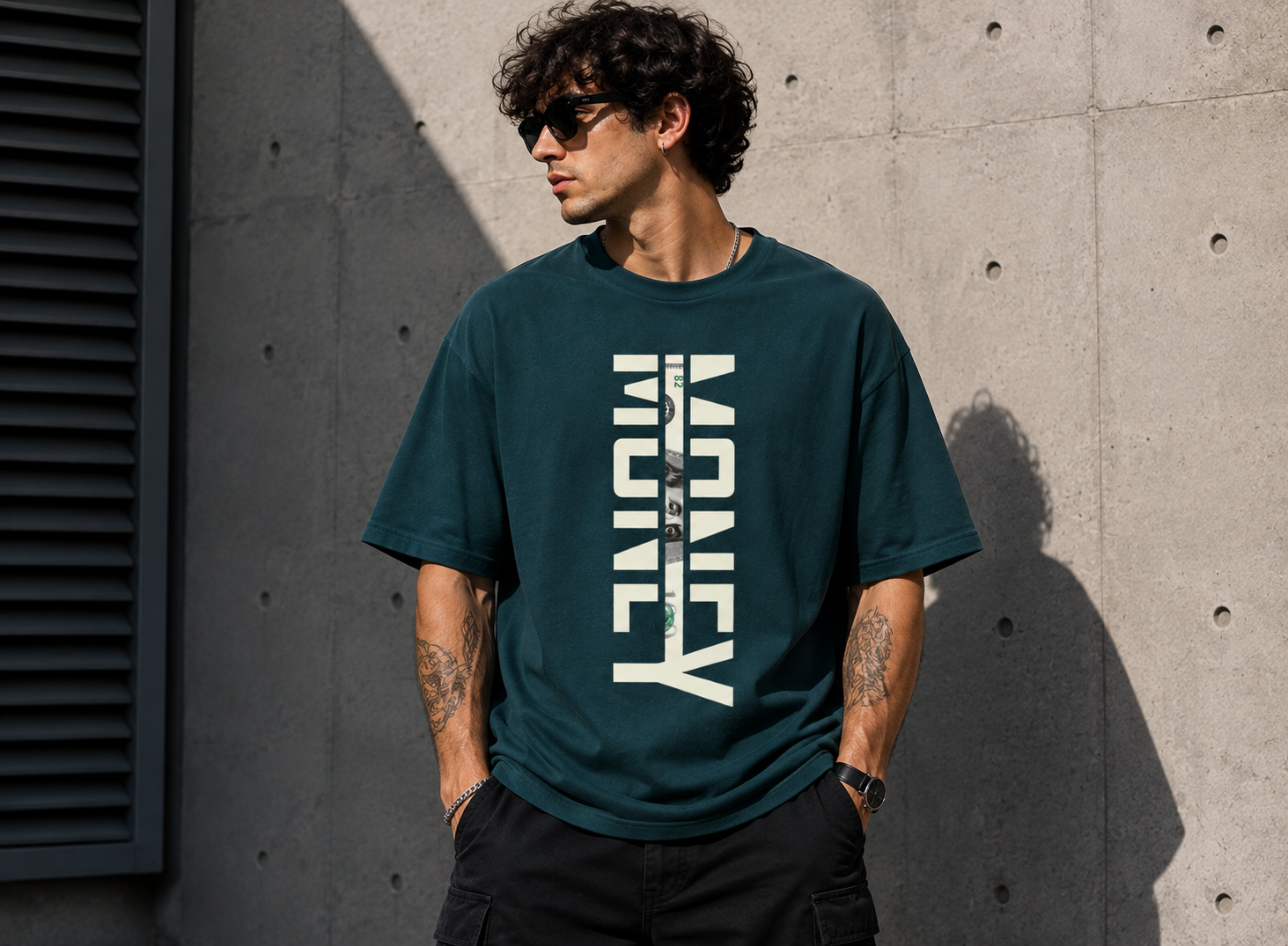 Money Unisex Oversized Tee