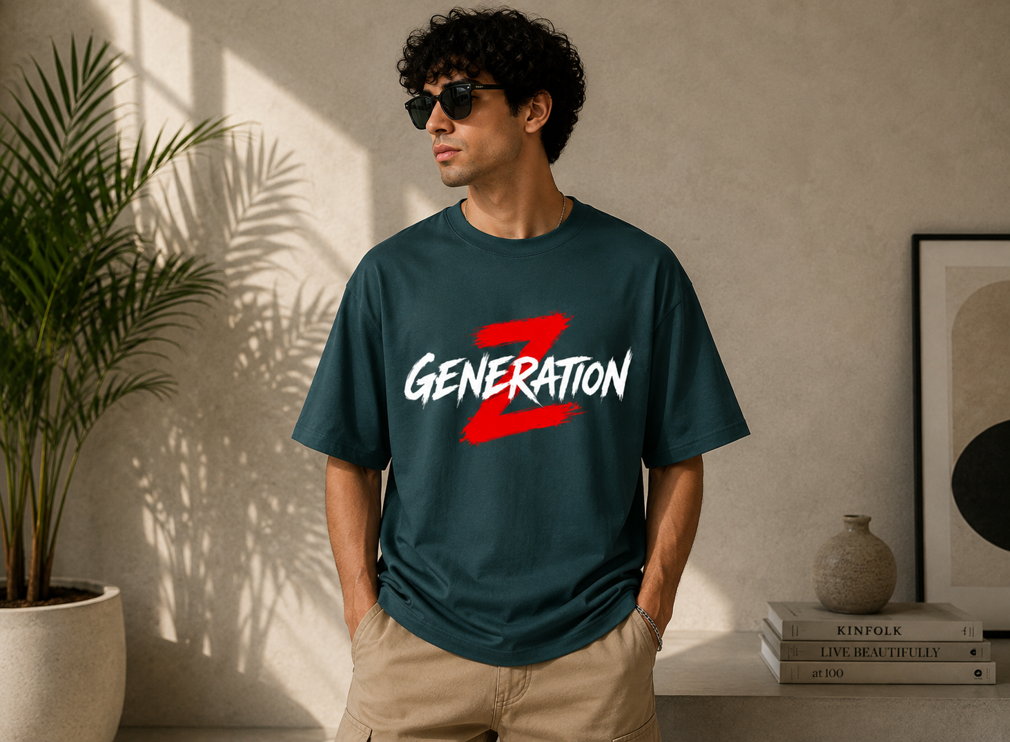 Generation Z Unisex Oversized Tee