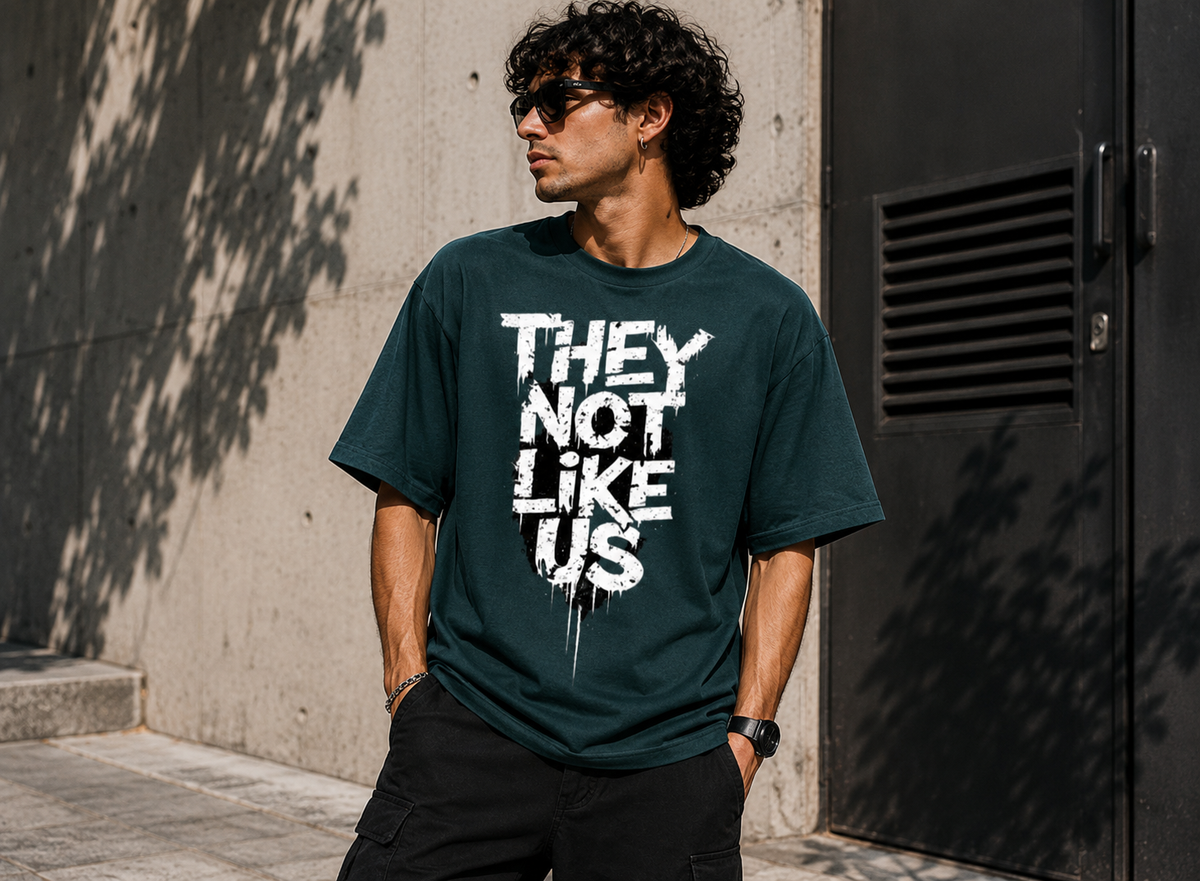 They Not Like Us Oversized Tee