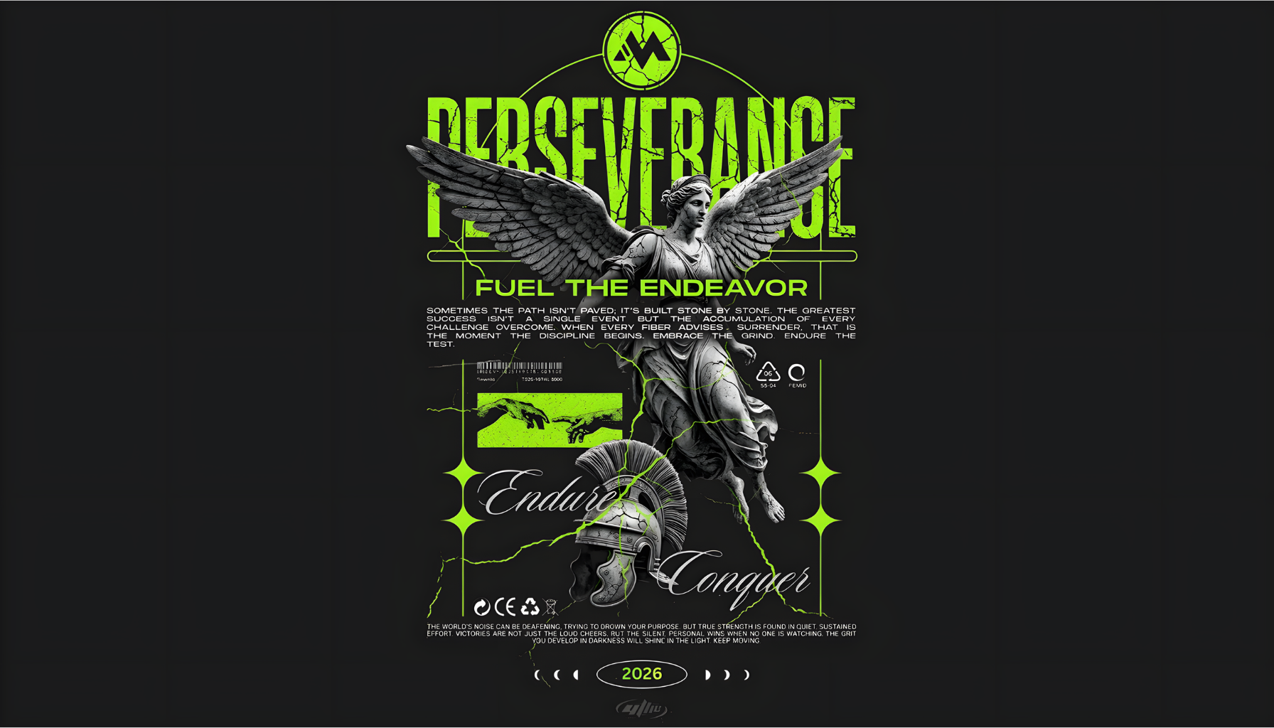 Perseverance Oversized Tee
