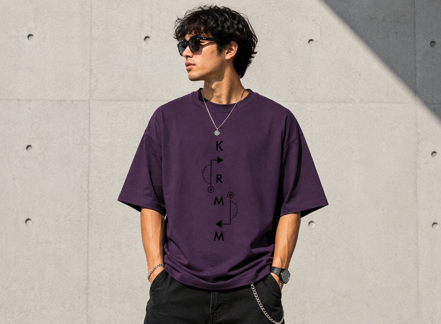 KARMA Oversized Classic Tee