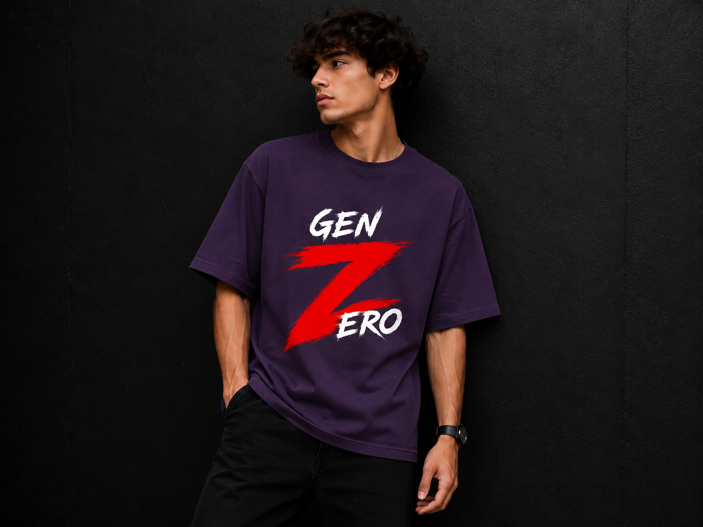 GEN ZERO Unisex Oversized Tee