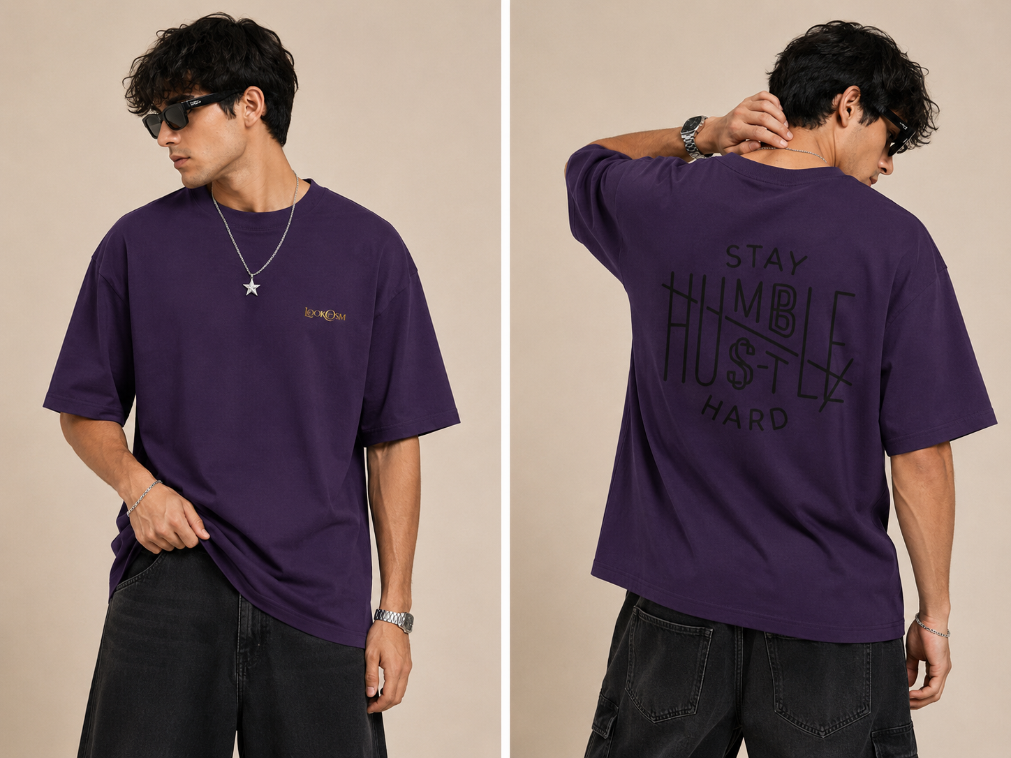 Stay Humble Premium Oversized Tee