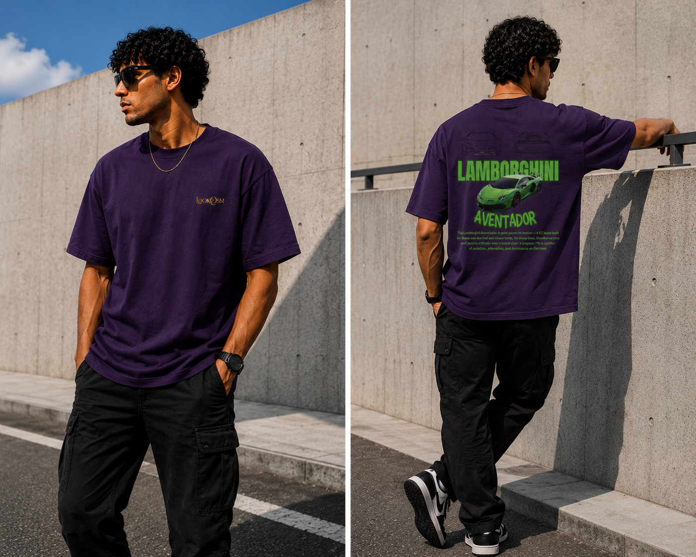Lamborghini Oversized T-Shirt
