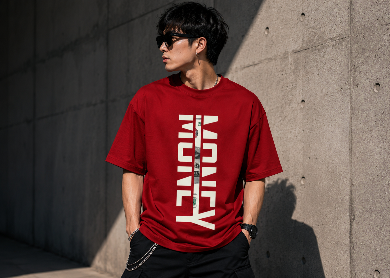 Money Unisex Oversized Tee