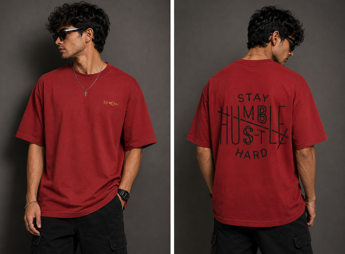 Stay Humble Premium Oversized Tee