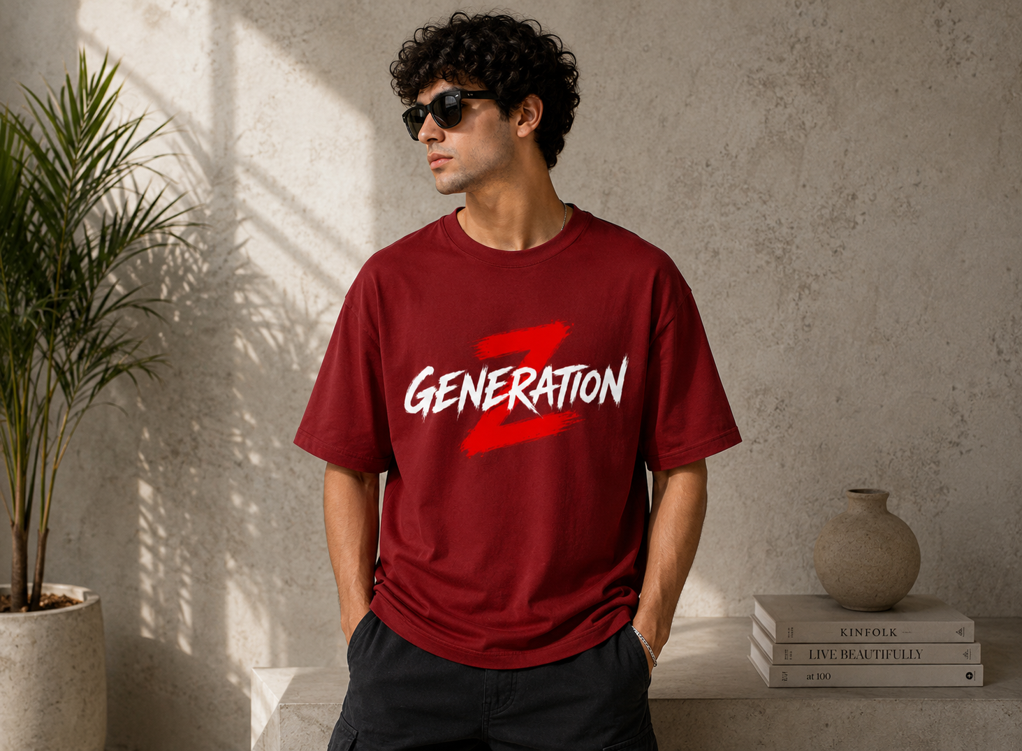 Generation Z Unisex Oversized Tee