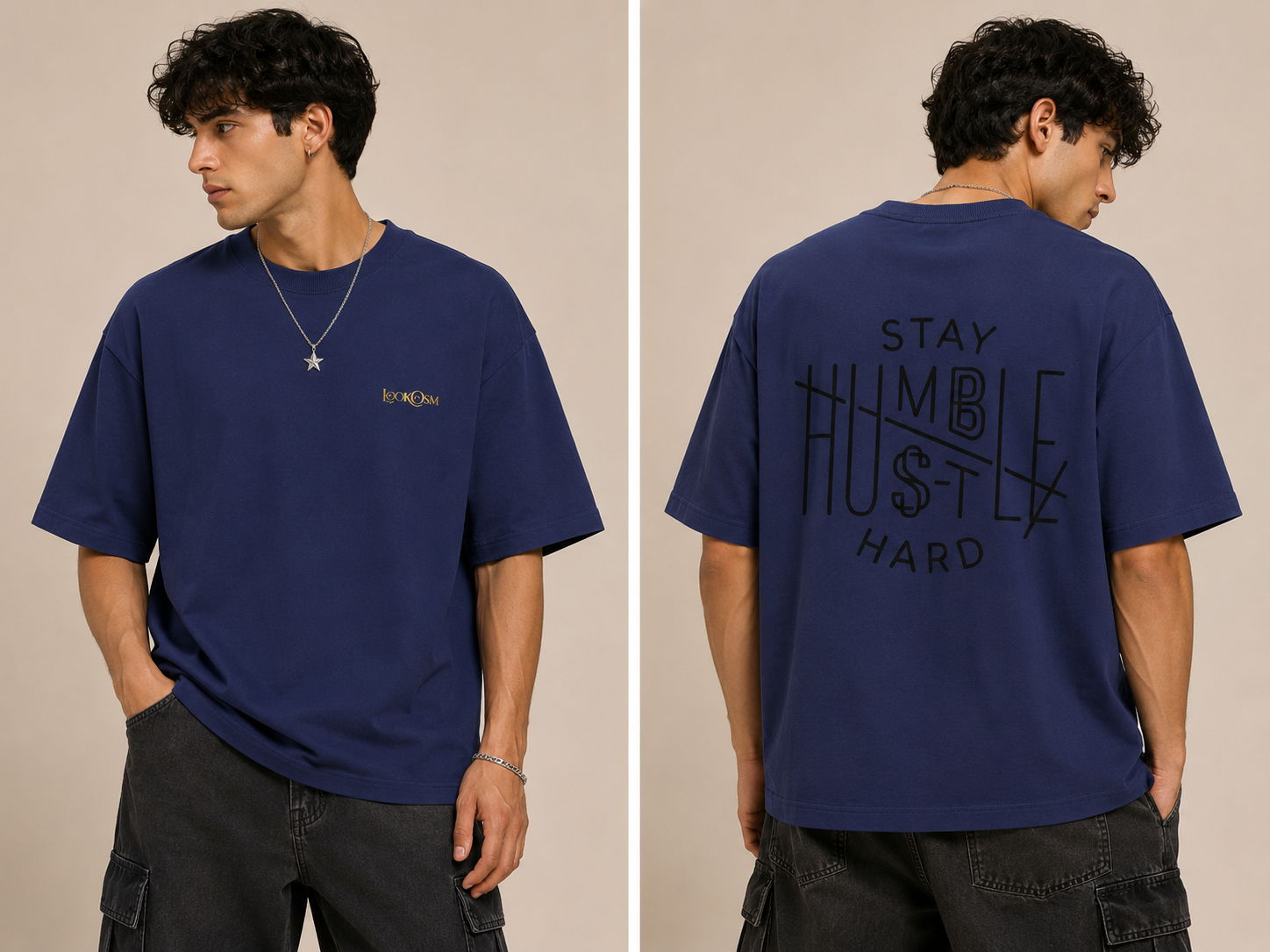Stay Humble Premium Oversized Tee