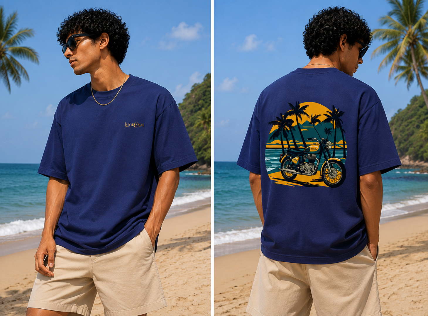 Sunset Ride Oversized Tee