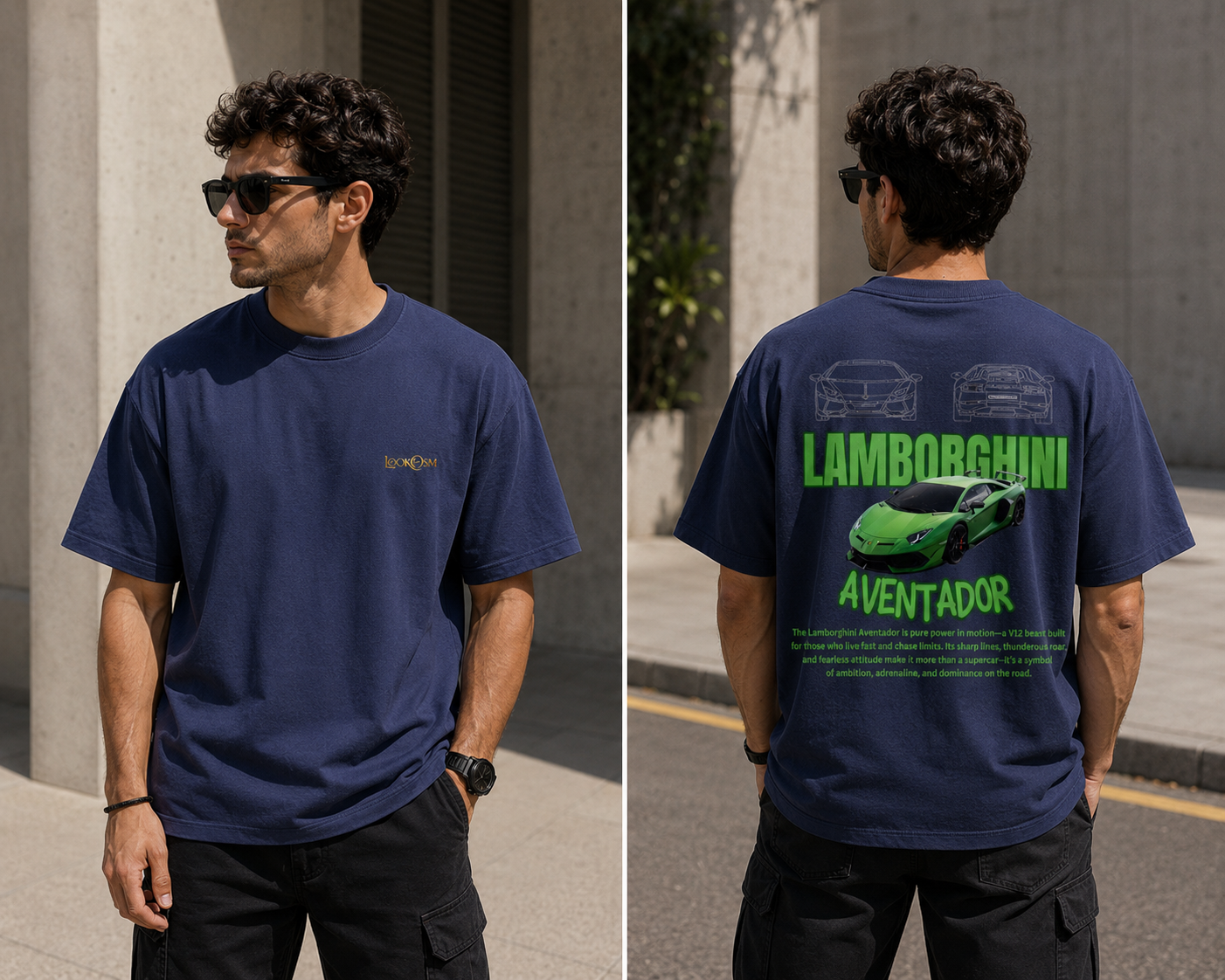 Lamborghini Oversized T-Shirt
