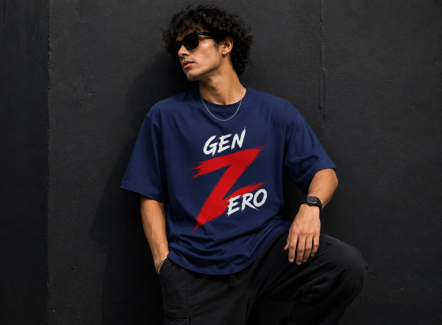 GEN ZERO Unisex Oversized Tee