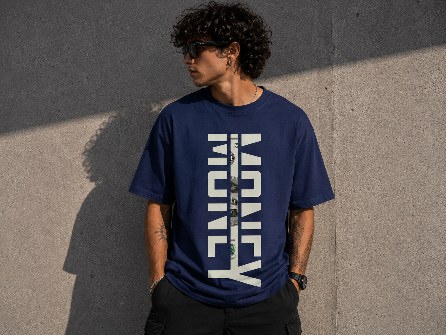 Money Unisex Oversized Tee