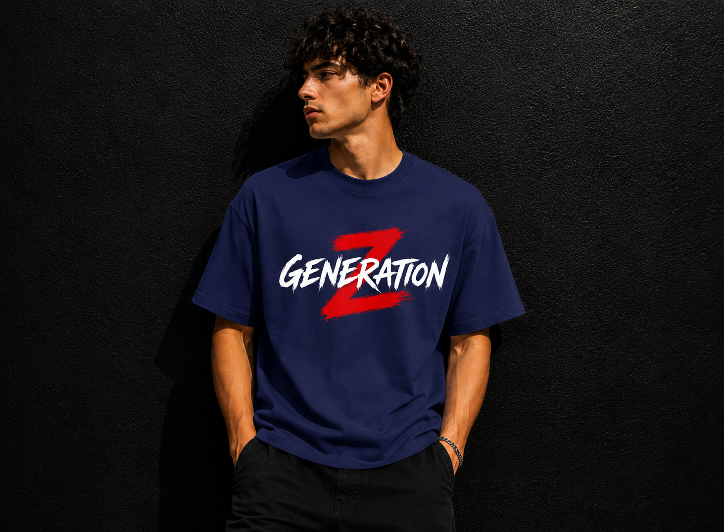 Generation Z Unisex Oversized Tee
