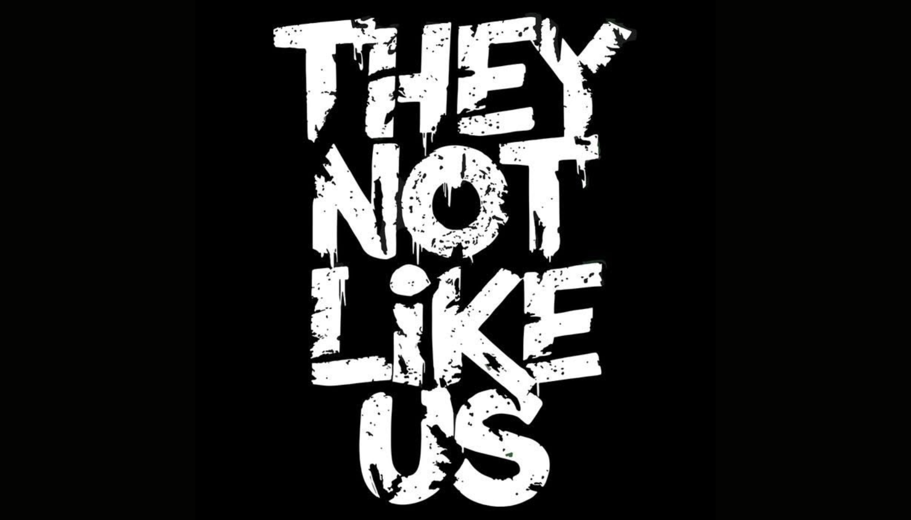 They Not Like Us Oversized Tee