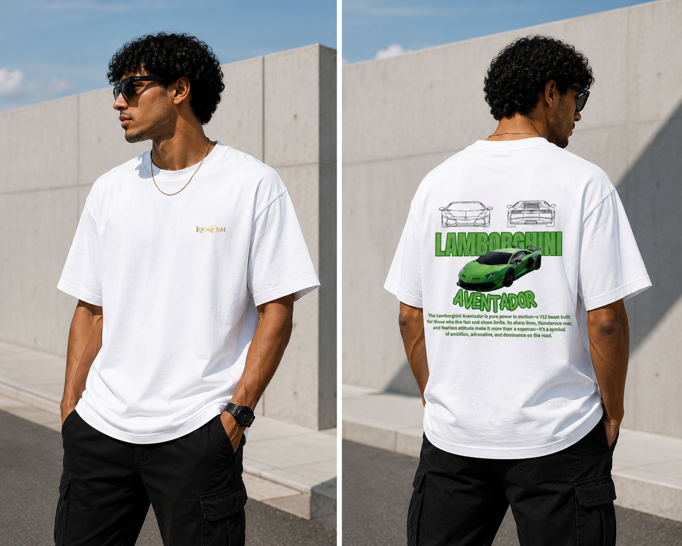 Lamborghini Oversized T-Shirt