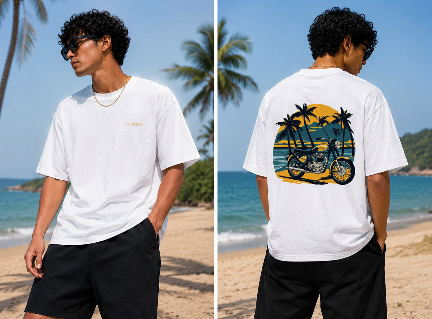 Sunset Ride Oversized Tee